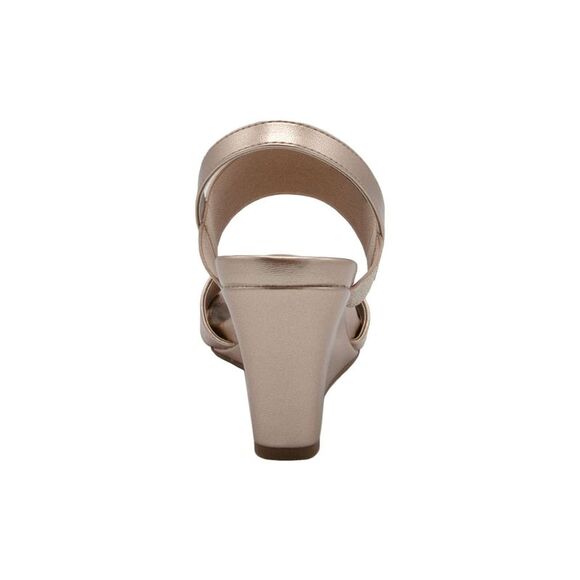 KAREN SCOTT Womens Pink Parrisa Round Toe Wedge Slip On Slingback Sandal 7.5 M - Picture 2 of 4